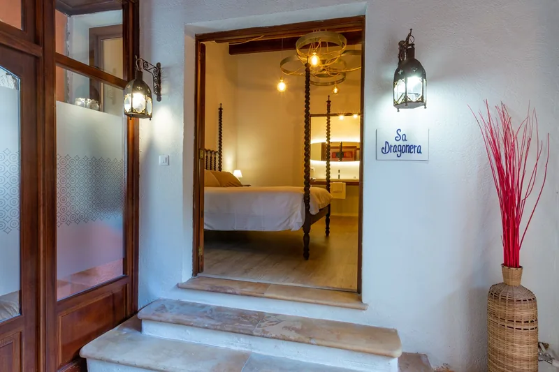 Entrada interior de Villa Sa Barcella