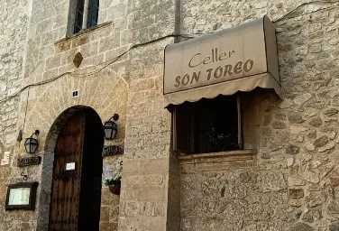 Fachada del Celler Son Toreó en Sineu